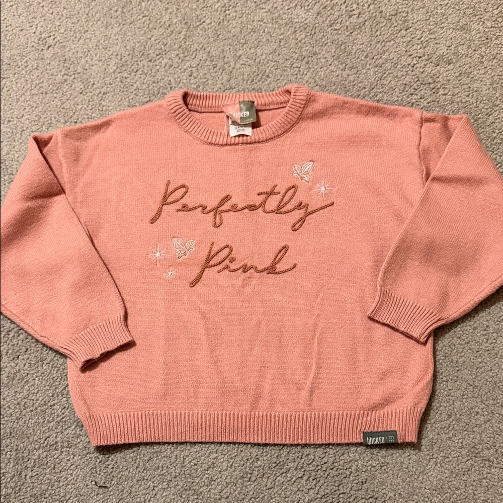 “Perfectly Pink” Kids Wicked Sweater